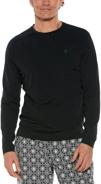 Men's Hightide Long Sleeve Swim Shirt | Black