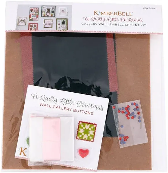 Kimberbell A Quilty Little Christmas Embellishment Kit KDKB1297