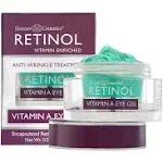 Retinol Vitamin A Eye Gel - Anti-Aging, Reduces Puffiness & Dark Circles, Restores Elasticity, 15ml