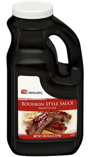 Minor&#039;s BBQ Sauce, Bourbon Style Sauce, Savory Southern Blend of Molasses and 4