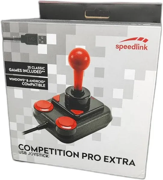 Speedlink Competition Pro Extra USB Joystick New OVP