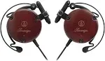 Audio Technica ATH-EW9 Wooden Wood Ear Fit Clip-On Headphones NEW from Japan