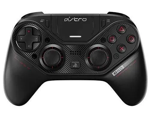 ASTRO Gaming C40 TR Wireless PS4 Controller, PlayStation 4 PC + Case, Black, USA