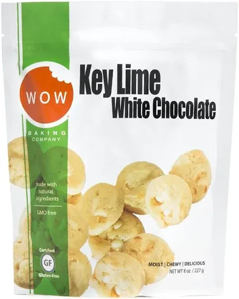 Wow Baking Key Lime White Chocolate Cookies