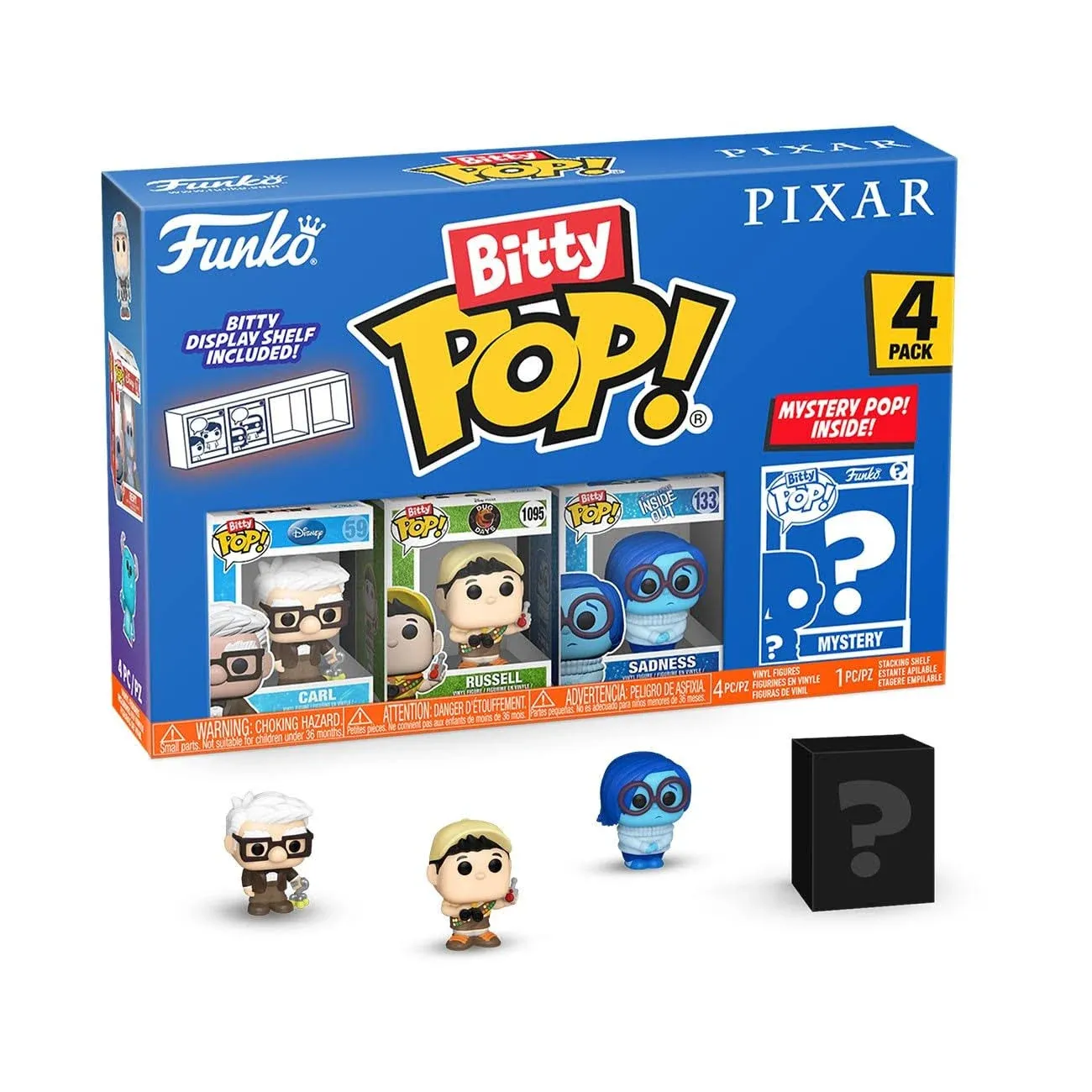 Funko Bitty Pop! Pixar: Up 4-Pack