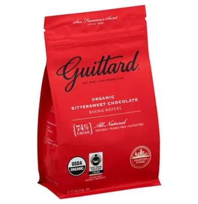 Guittard Baking Wafers Organic Bittersweet Chocolate