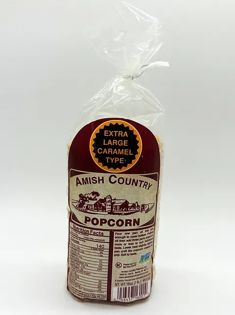 Amish Country Popcorn Extra Large Caramel Type Popcorn