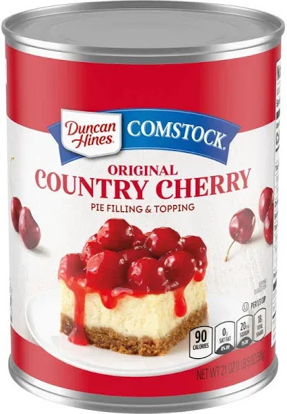 Duncan Hines Comstock Cherry Pie Filling or Topping