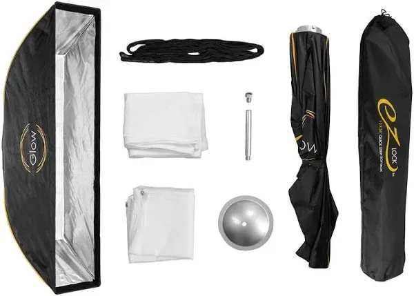 Glow EZ Lock 12x56" Quick Strip Softbox with Bowens Mount