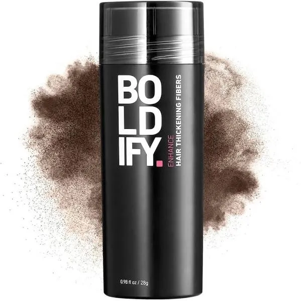 Boldify Hair Thickening Fibers Medium Brown / 28 G