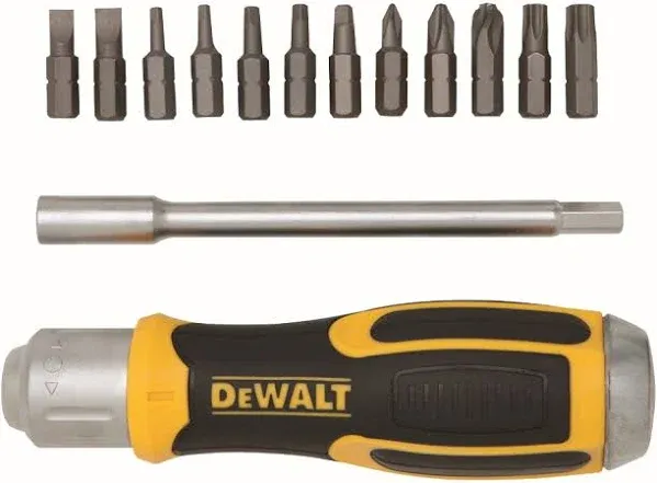 DeWalt Multi-Bit Ratcheting Screwdriver Set DWHT69233