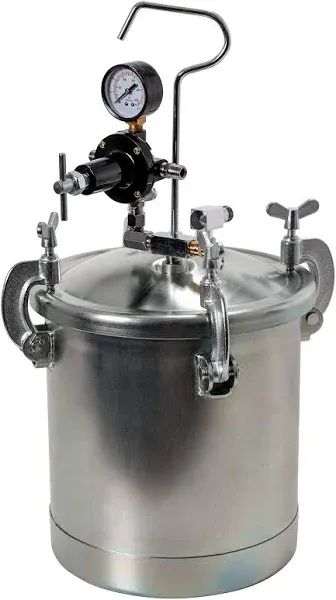 TCP Global 2-1/2 Gallon Pressure Feed Paint Tank