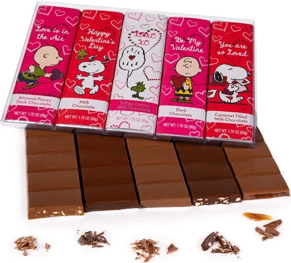 Happiness is...Being Together! Peanuts Assorted 5-Bar Pack