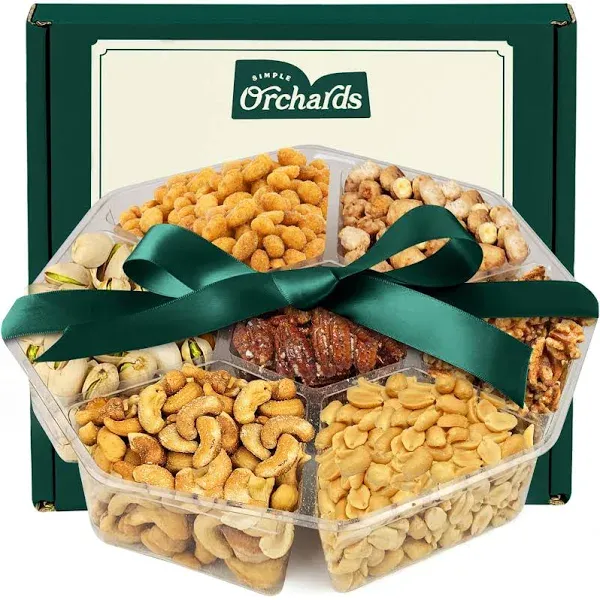 Simple Orchards Assorted Nuts Gourmet Fathers Day Gift Basket