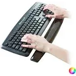 Fellowes Gel Crystals - Keyboard Wrist Rest - Black