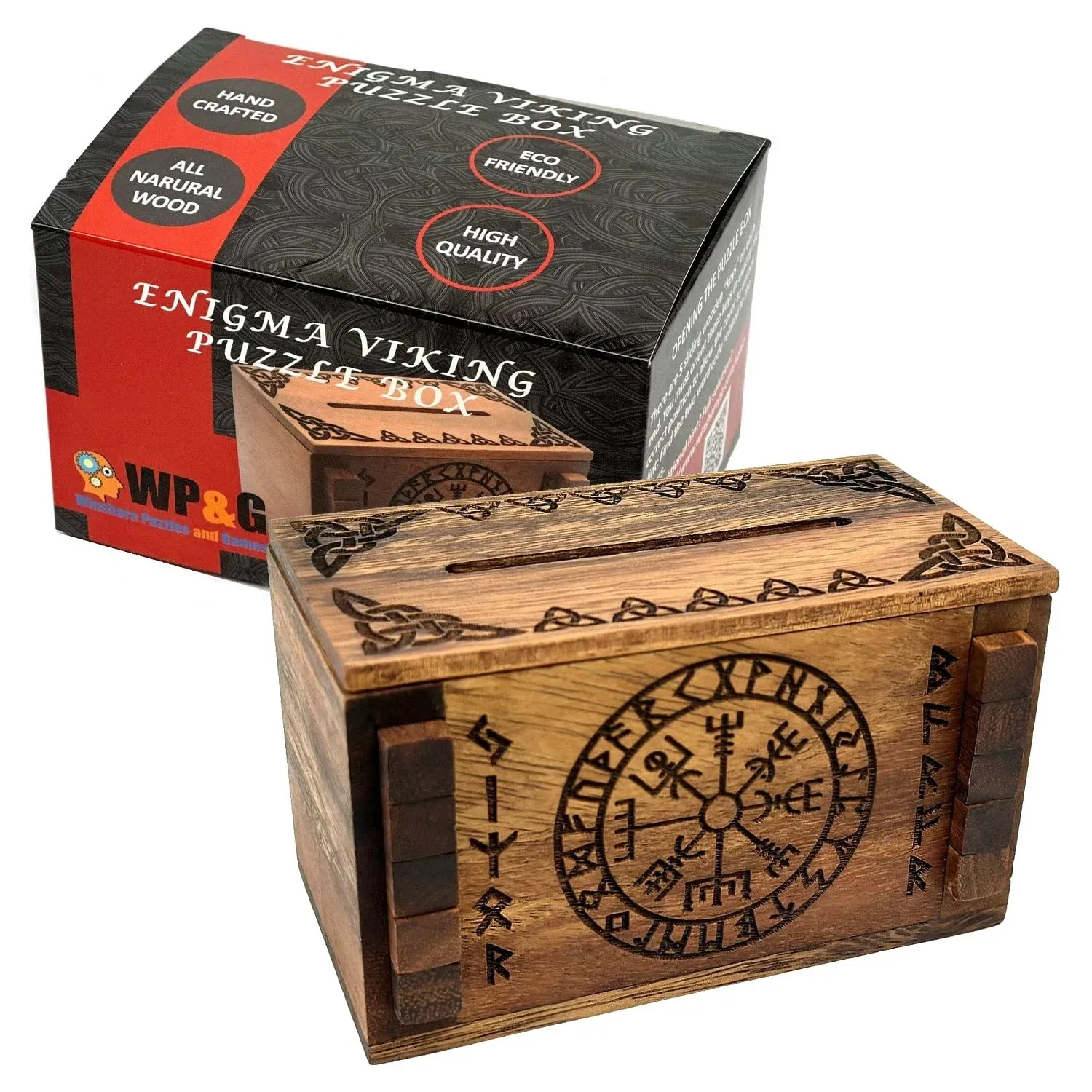 Enigma Viking Puzzle Box