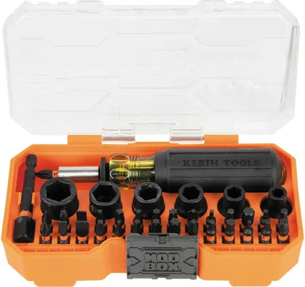 Klein Tools ProFlex 38-piece SAE Impact Driver Tool Set