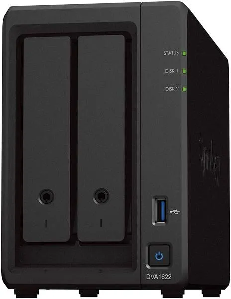 Synology DVA1622 - Intel - Intel Celeron - J4125 - 2 GHz - 2,7 GHz - 6 GB