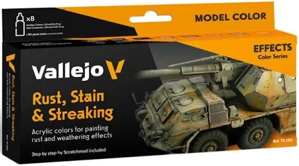 Rust, Stain and Streaking Set Paint Set