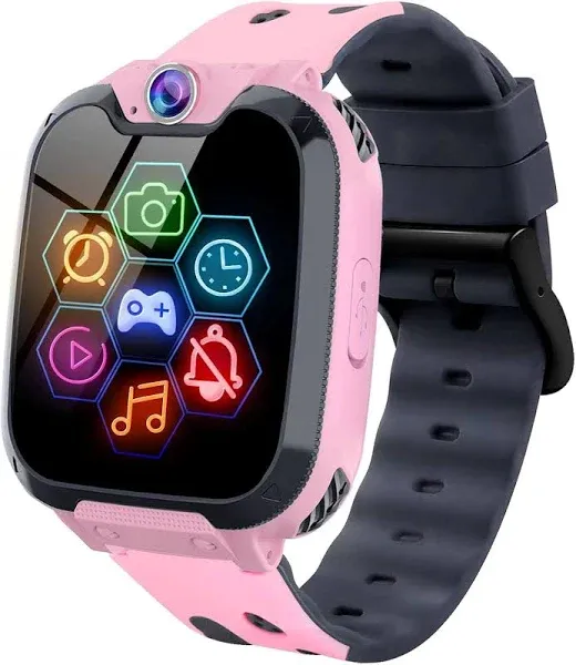 INIUPO Kids Smart Watch for Boys Girls Smart Watch for Kids Ages 4 12 Years with Camera 26 Puzzle Games Alarm Music Vi