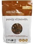 Purely Elizabeth Grain Free Granola, Banana Nut Butter - 8 oz pouch