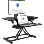 FLEXISPOT Motorized Electric Standing Desk Converter