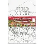 Field Notes Streetscapes B Sketch Book, 2 Pack - Los Angeles + Chicago