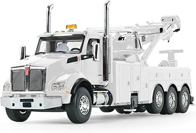 KENWORTH T880 W/CENTURY 1060 ROTATOR WRECKER WHITE 1/50 MODEL FIRST GEAR 50-3467