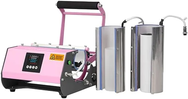 Craft Express Pink 2-in-1 Elite Pro Max Tumbler Heat Press