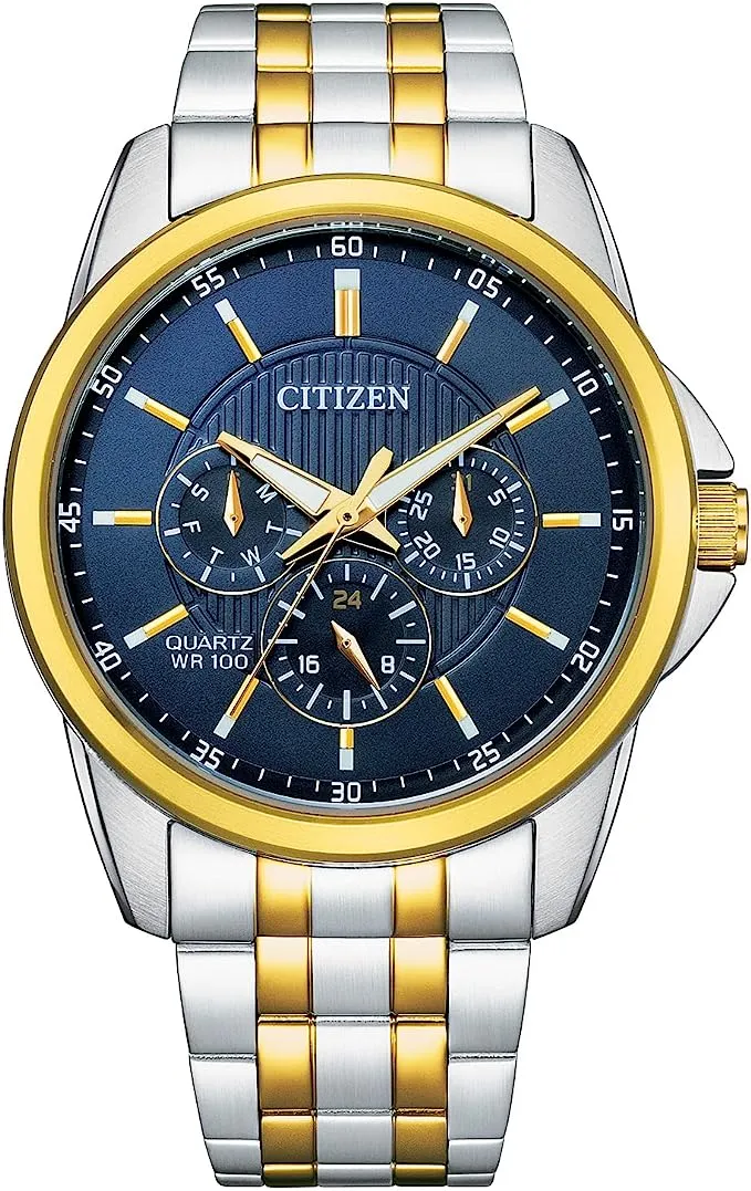 Citizen Quartz Mens Watch, Stainless Steel, Classic