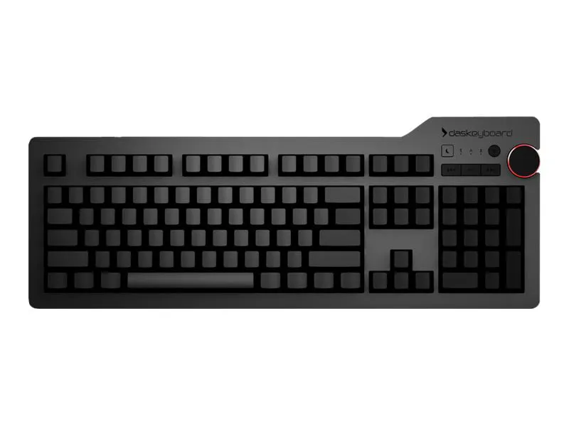 Das Keyboard 4 Ultimate Blank Wired Mechanical Keyboard, Cherry MX Brown Mech...