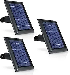 Wasserstein Ring Spotlight Cam and Ring Stick Up Cam Battery Black Solar Panel (3-Pack)Wasserstein Ring Spotlight Cam and Ring Stick Up Cam Battery Black Solar Panel (3-Pack)