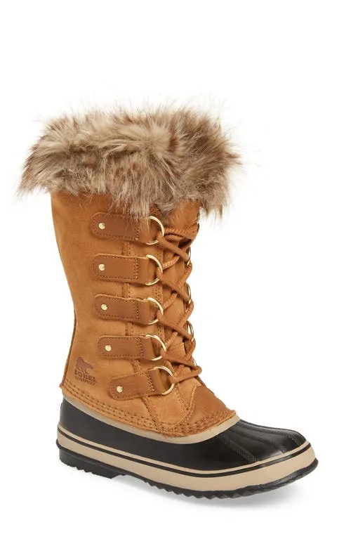 Sorel Joan of Arctic Boot - Women's Camel Brown/Black, 8.5