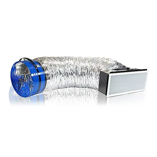 QuietCool Classic Whole House Fan QC CL-5400, Blue