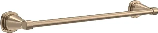 DELTA FAUCET 77618-CZ Stryke Wall Mounted 18 in. Towel Bar in Champagne Bronze