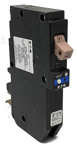 Eaton 20 amps Arc Fault/Ground Fault Single Pole Circuit Breaker 