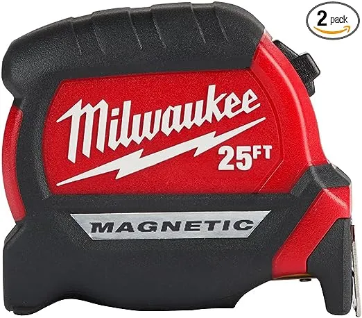 MILWAUKEE 25Ft Compact Magnetic Tape Mea