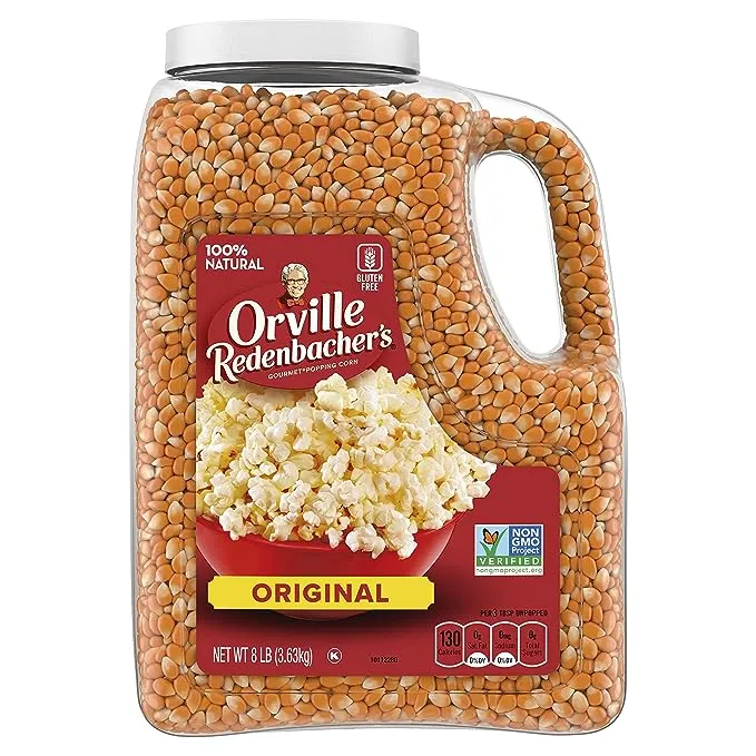 Orville Redenbacher’s Original Gourmet Yellow Popcorn Kernels, 5 Pound, 12 Ounce