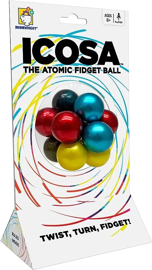 Brainwright Icosa Atomic Fidget Ball