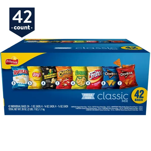 Frito Lay Classic Mix Variety Pack