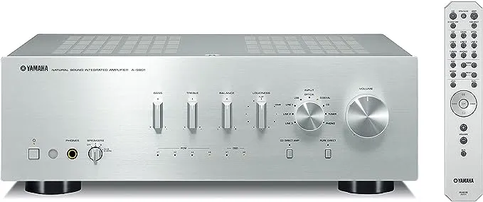 YAMAHA A-S501BL Natural Sound Integrated Stereo Amplifier (Black)