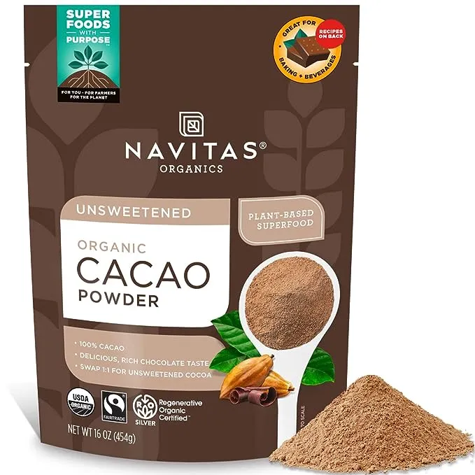 Navitas Naturals, Organic, Cacao Sweet Nibs, 4 oz (113 g)(pack of 2)