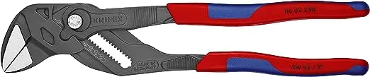 Knipex 10" Pliers Wrench, Black Finish