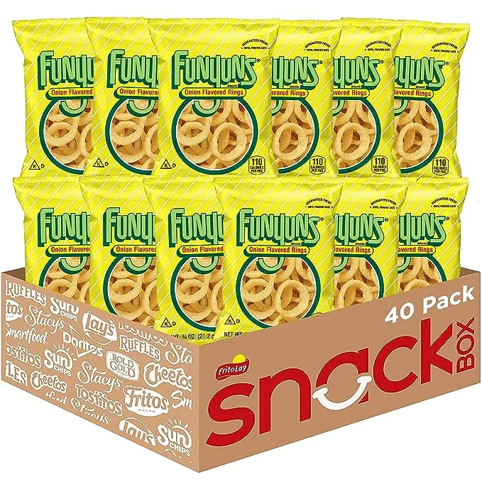 Funyuns Onion Flavored Rings, 1.25 Ounce (Pack of 64)