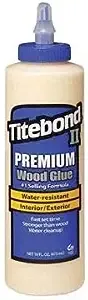 Titebond 5004 II Premium Wood Glue Bundle, 16-Ounces - 2 Pack