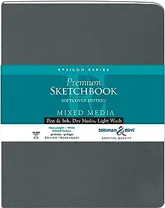 Stillman & Birn Epsilon Series Sketchbook - 10" x 8", Softcover