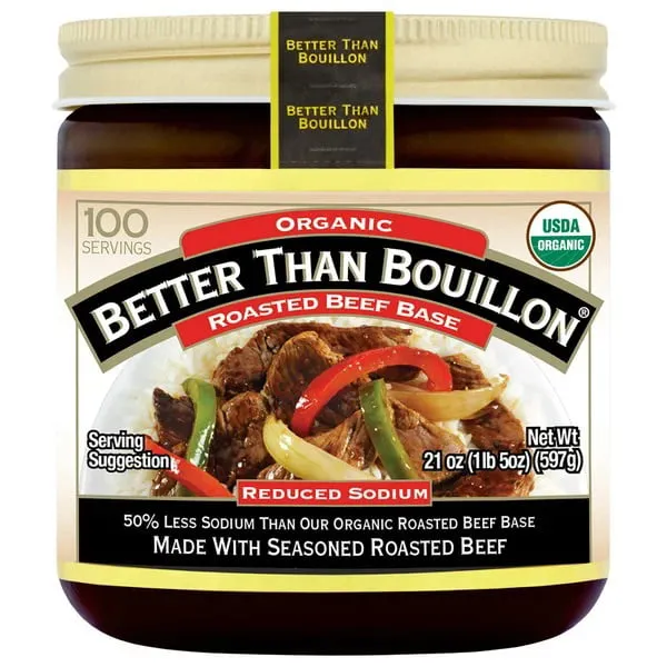 Better Than Bouillon Organic Roasted Beef Base, 8 oz