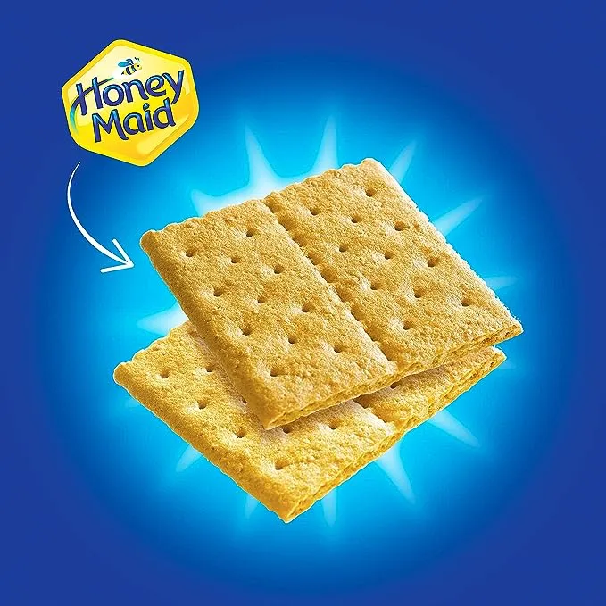 Honey Maid Graham Crackers, 200 paquetes de aperitivos de 0.5 onzas