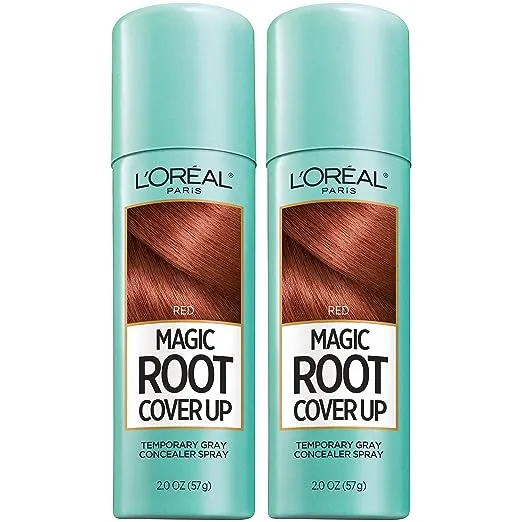 L'Oreal Paris Hair Color Root Cover Up Hair Dye Red 2 Ounce (Pack of 2)