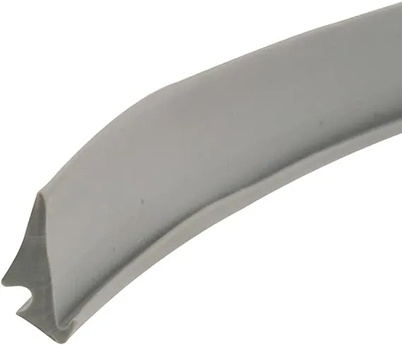 Make-2-Fit P 7768 Glass Glazing Spline, Gray Vinyl, 200 ft. (1 Roll)